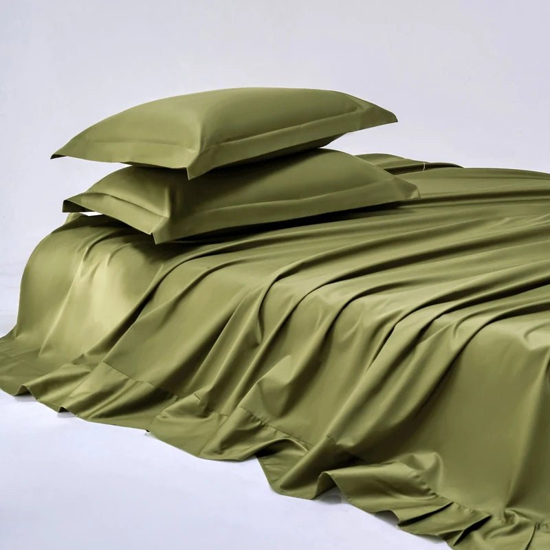 SaneShoppe-Luxury Egyptian Cotton 1000TC Bed Sheet Set - Double King Queen Size