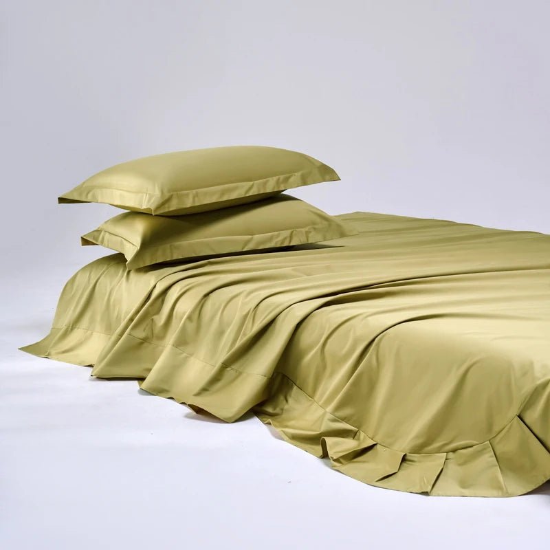 SaneShoppe-Luxury Egyptian Cotton 1000TC Bed Sheet Set - Double King Queen Size