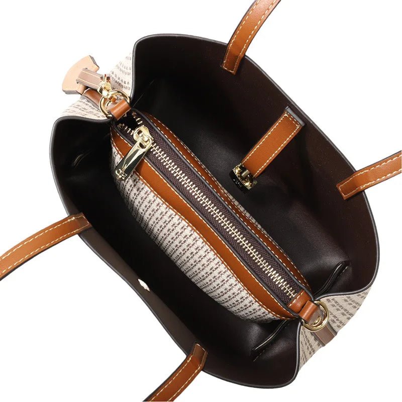 SaneShoppe - High - end Niche Design Tote Bag Women's Bag One - shoulder Handbag Versatile Temperament Korean Style Trend Carolina Herrera