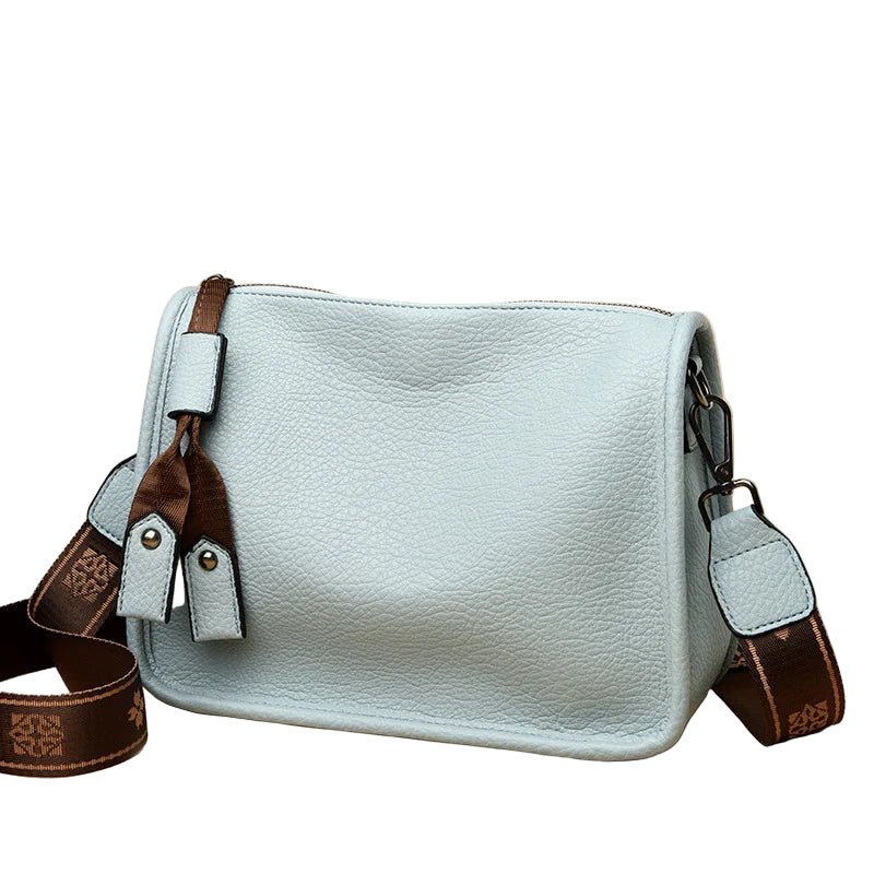 SaneShoppe - High Quality Genuine Leather Women Tote Bag Luxury Soft Cowhide Ladies Shoulder Crossbody Bags 2024 Fashion Female Messenger Sac