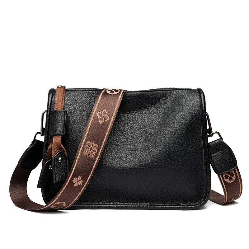 SaneShoppe - High Quality Genuine Leather Women Tote Bag Luxury Soft Cowhide Ladies Shoulder Crossbody Bags 2024 Fashion Female Messenger Sac