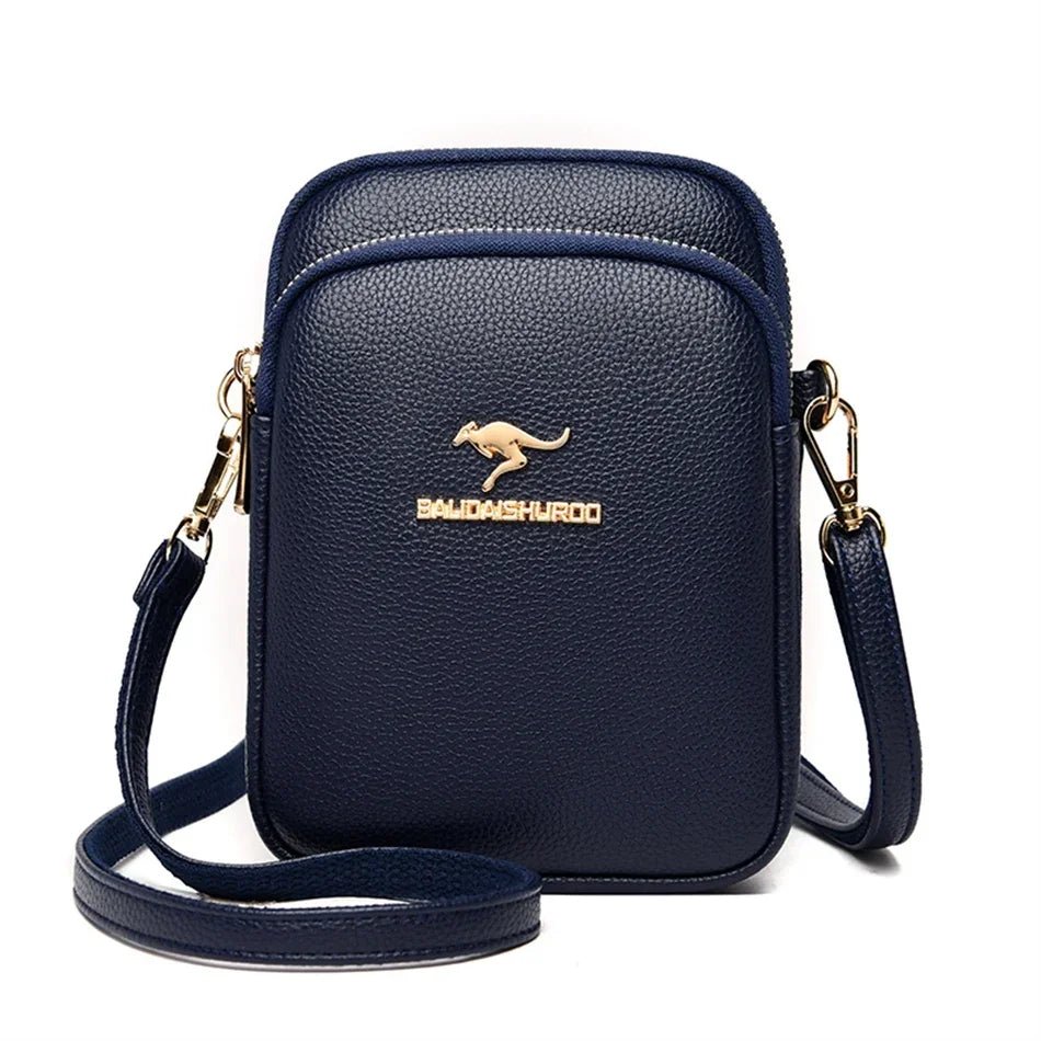 SaneShoppe - High Quality Leather Elegnat Female Shell Bag Purses Handbags Luxury Designer Shoulder Crossbody Messenger Bags Women Wallet Sac
