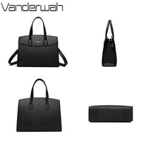 SaneShoppe - High Quality Soft Leather Women's Handbag Luxury Designer Ladies Shoulder Crossbody Bag Female Casual Tote Bag Solid Color Purse