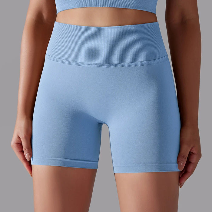 SaneShoppe - High Waist Yoga Shorts - Lift & Sculpt Fitness Butt - Sportswear for Women