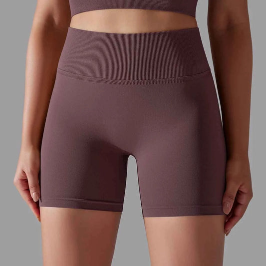 High Waist Yoga Shorts - Lift & Sculpt Fitness Butt - Sportswear for Women