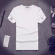 Pure white short t