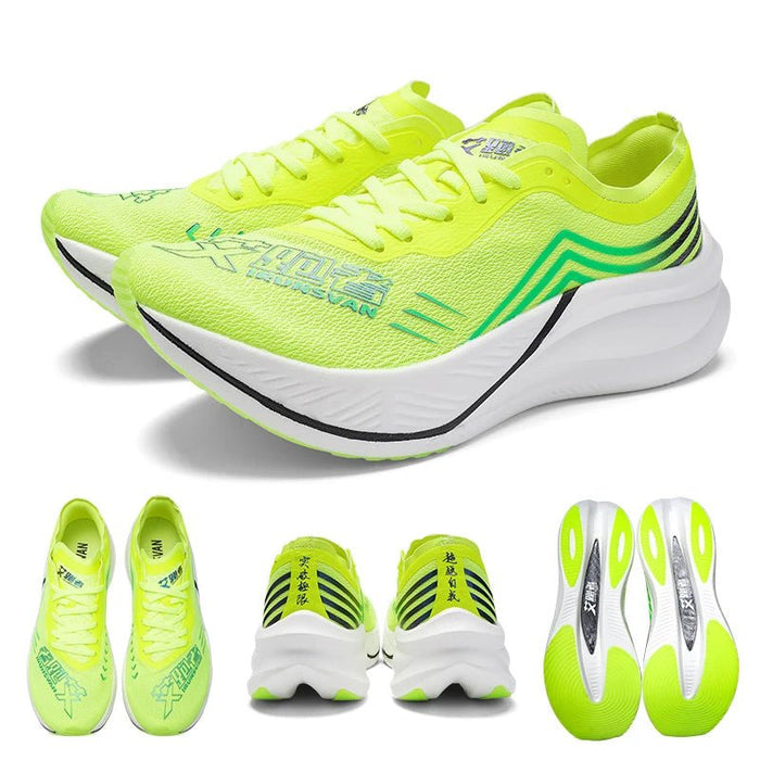 SaneShoppe - IRUNSVAN Professional Running Shoes Man Nylon Carbon Plate Athletic Training Sport Shoes Outdoor Non - slip Original Sneakers