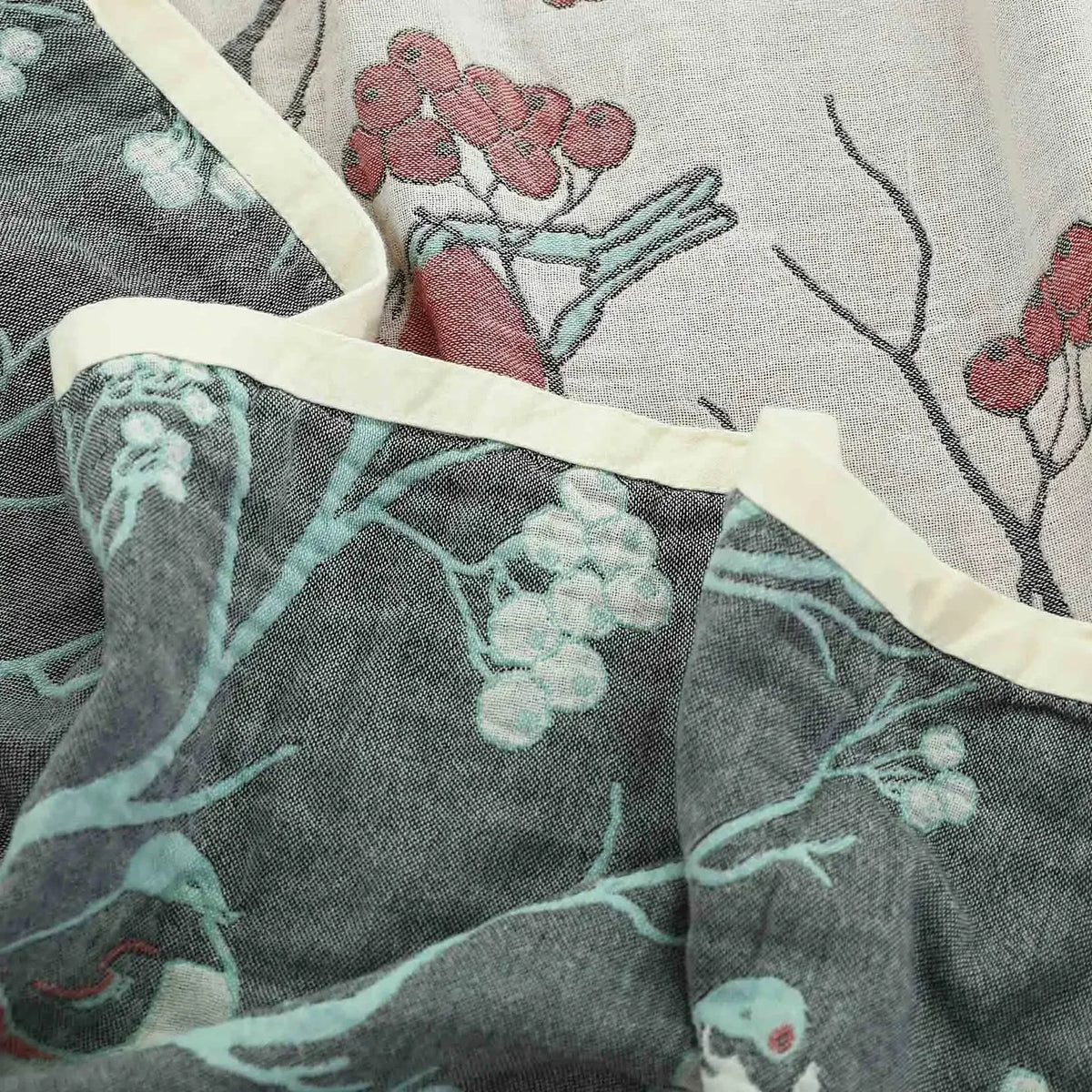 SaneShoppe-Soft Cotton Japanese Gauze Summer Blanket for Sofa and Bed