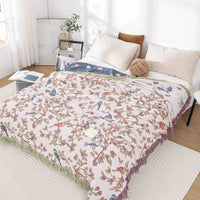 SaneShoppe-Soft Cotton Japanese Gauze Summer Blanket for Sofa and Bed