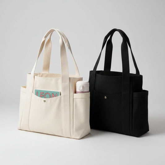 SaneShoppe - Large Capacity Canvas Tote Bags for Work Commuting Carrying Bag College Style Student Outfit Book Shoulder Bag Bolsos Para Mujer