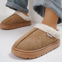 SaneShoppe-Cozy Fluffy Winter Slides for Women - High Quality Plush House Slippers