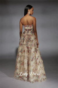 SaneShoppe - Lucy Customized Prom Dress 15 Quinceanera Dress Evening Dresses for Formal Occasions Ball Gowns Bespoke Occasion Dresses Special