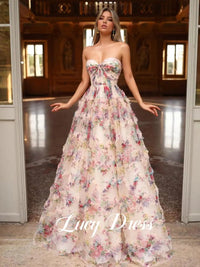 SaneShoppe - Lucy Customized Prom Dress 15 Quinceanera Dress Evening Dresses for Formal Occasions Ball Gowns Bespoke Occasion Dresses Special