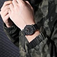 SaneShoppe - Luxury Design Men Watches Luminous Hand Wind Alloy Men's Winner Watch Exquisite Compact Wrist Watch Men Relogios Masculino