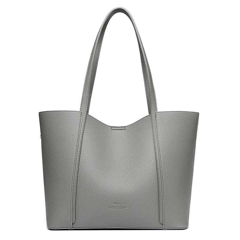 SaneShoppe - Luxury Handbags Woman Bags Designer Big Shoulder Bags for Women's Trendy Large Capacity Ladies Leather Hand Casual Tote Bag