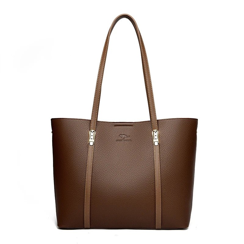 SaneShoppe - Luxury Handbags Woman Bags Designer Big Shoulder Bags for Women's Trendy Large Capacity Ladies Leather Hand Casual Tote Bag