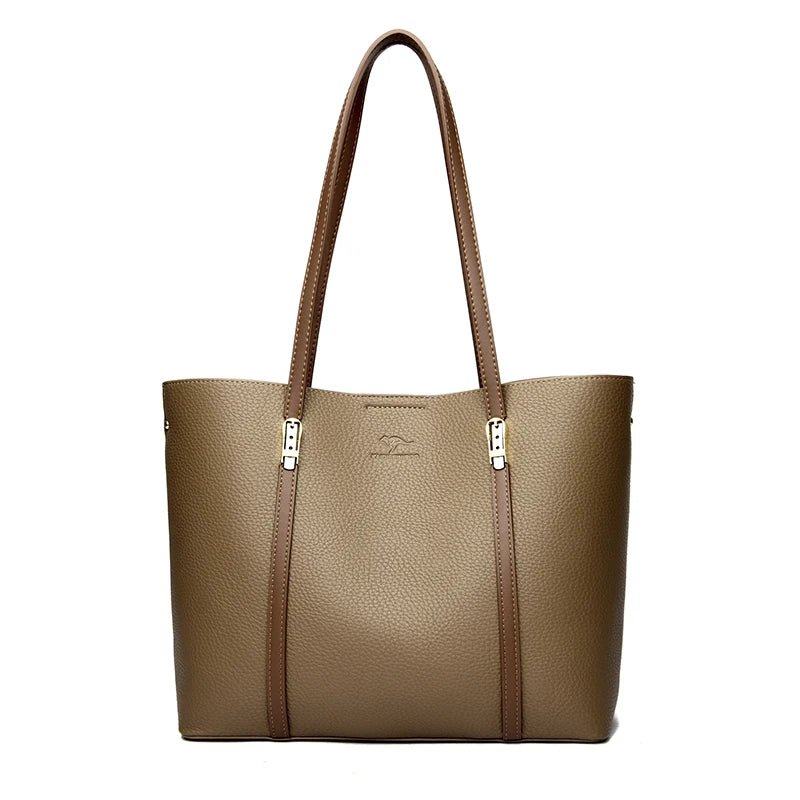 SaneShoppe - Luxury Handbags Woman Bags Designer Big Shoulder Bags for Women's Trendy Large Capacity Ladies Leather Hand Casual Tote Bag