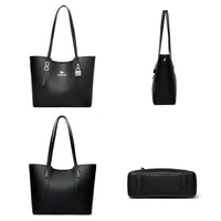 SaneShoppe - Luxury Handbags Woman Bags Designer Big Shoulder Bags for Women's Trendy Large Capacity Ladies Leather Hand Casual Tote Bag