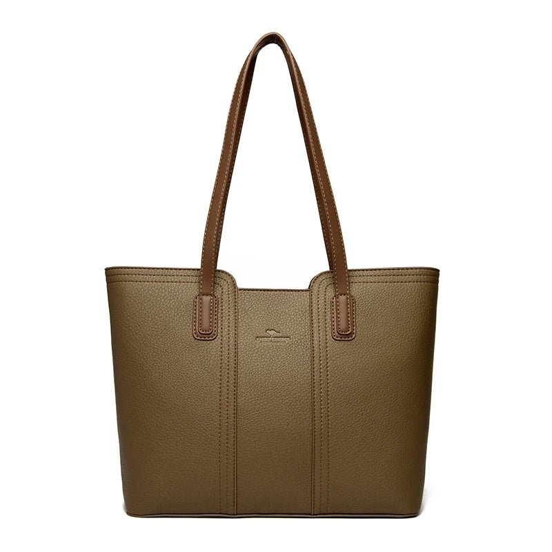 SaneShoppe - Luxury Handbags Woman Bags Designer Big Shoulder Bags for Women's Trendy Large Capacity Ladies Leather Hand Casual Tote Bag