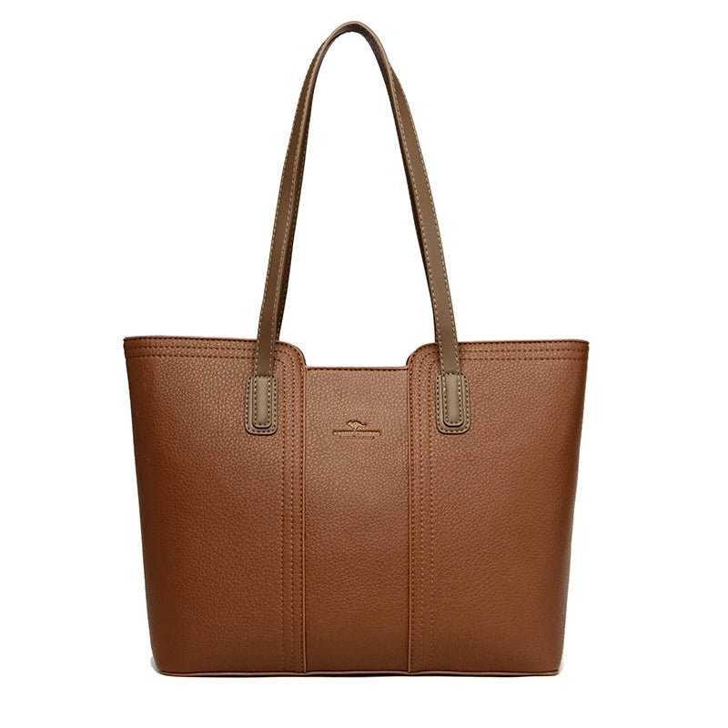 SaneShoppe - Luxury Handbags Woman Bags Designer Big Shoulder Bags for Women's Trendy Large Capacity Ladies Leather Hand Casual Tote Bag