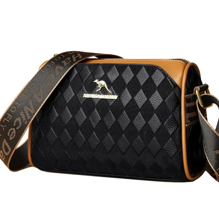 SaneShoppe - Luxury Handbags Women Bags Designer Crossbody Bags for Women Mother Soft Pu Leather Shoulder Purses Handbag Clutch 3 Layers Sac