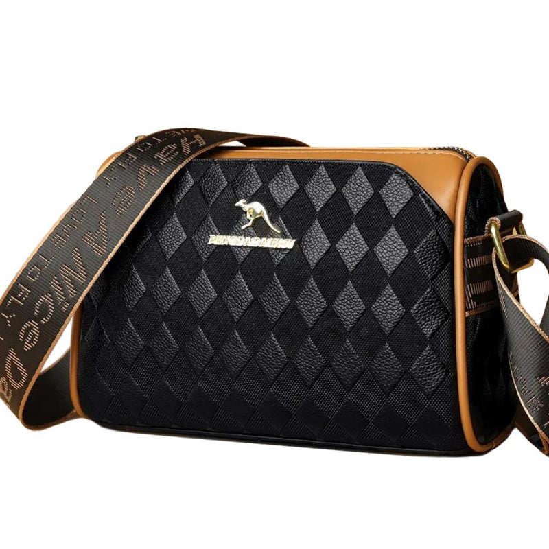 SaneShoppe - Luxury Handbags Women Bags Designer Crossbody Bags for Women Mother Soft Pu Leather Shoulder Purses Handbag Clutch 3 Layers Sac