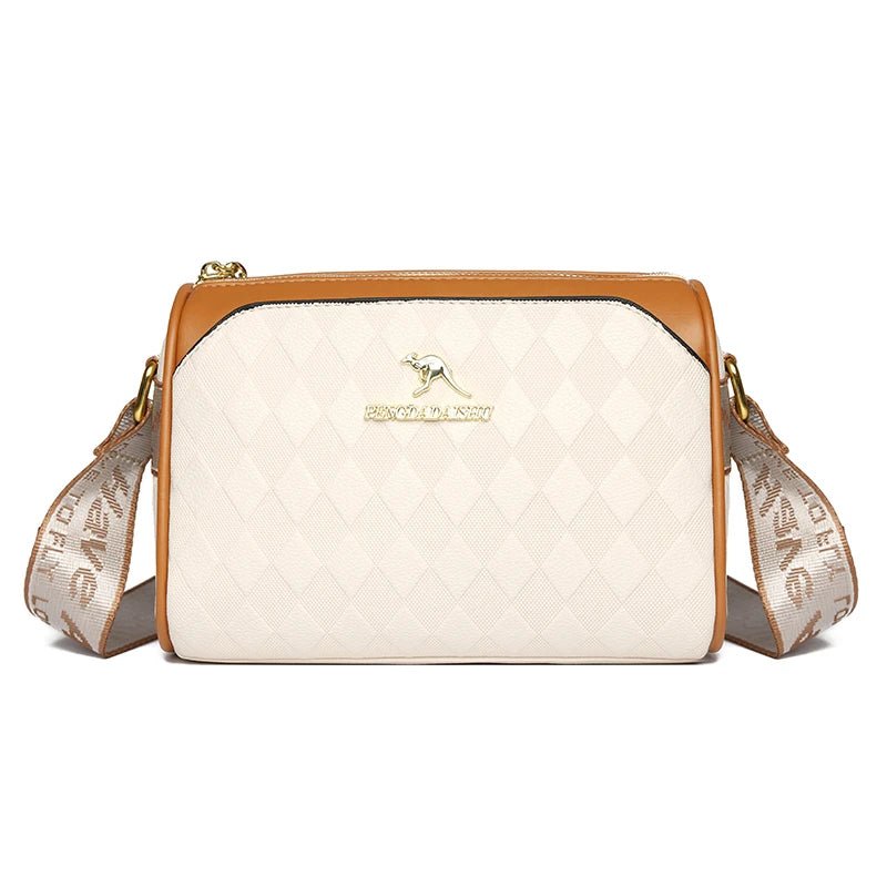 SaneShoppe - Luxury Handbags Women Bags Designer Crossbody Bags for Women Mother Soft Pu Leather Shoulder Purses Handbag Clutch 3 Layers Sac