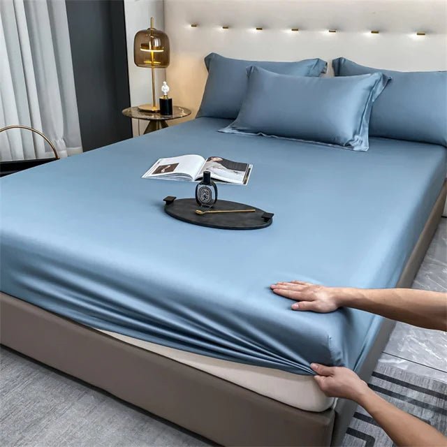 SaneShoppe-Luxury Soft Egyptian Cotton Bedding Set 1000 TC 4/6 Pieces