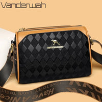 SaneShoppe - Luxury Women's Handbag Designer Women's High Quality Soft Square Bag Fashion Trend Crossbody Bags for Women 2024 Shoulder Bag