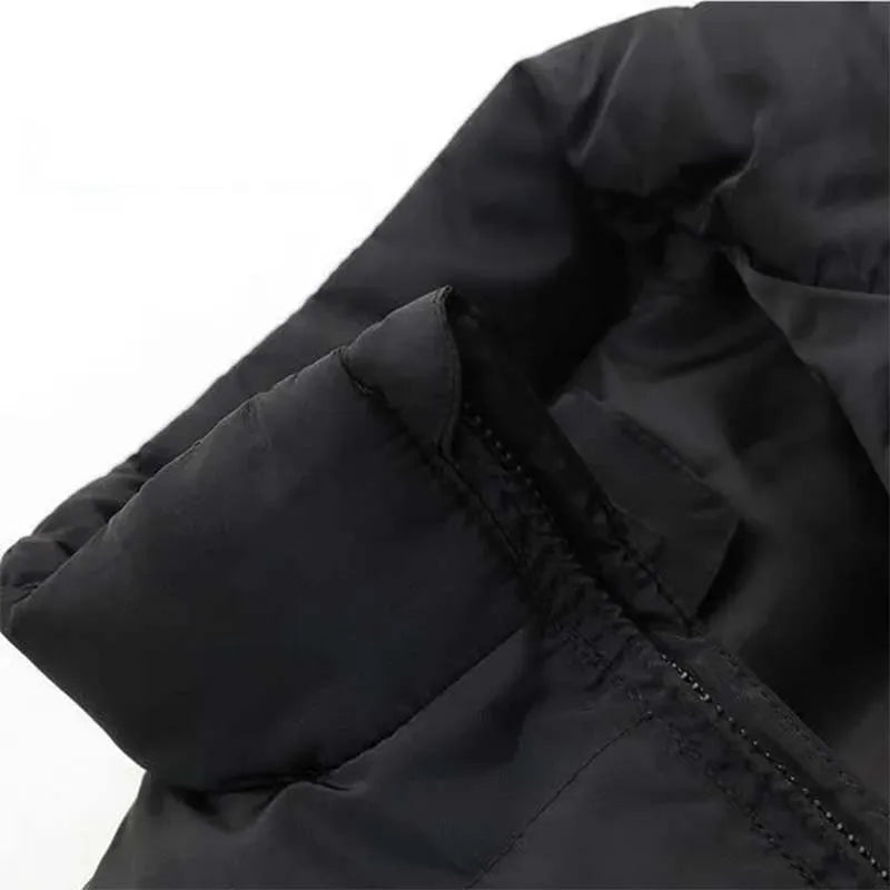 SaneShoppe - Men Casual Fashion Warm Comfortable Sleeveless Jacket Vest Coat Autumn Winter Mandarin Collar Sports Men Vest Outerwear