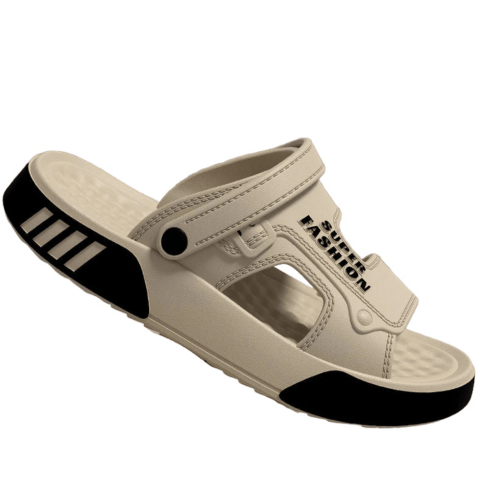 SaneShoppe - Men Slippers Summer EVA Soft - soled Platform Slides Sandals Indoor Outdoor Walking Beach Shoes Flip Flops Mens Home Shoes