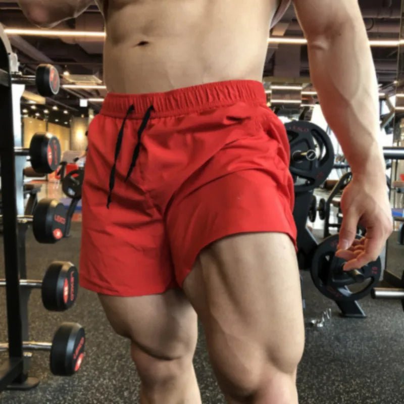 SaneShoppe - Men Sport Shorts Summer Sportswear Beach Jogging Short Pants Training Shorts Men Basketball Clothing Gym Fitness Running Bottoms