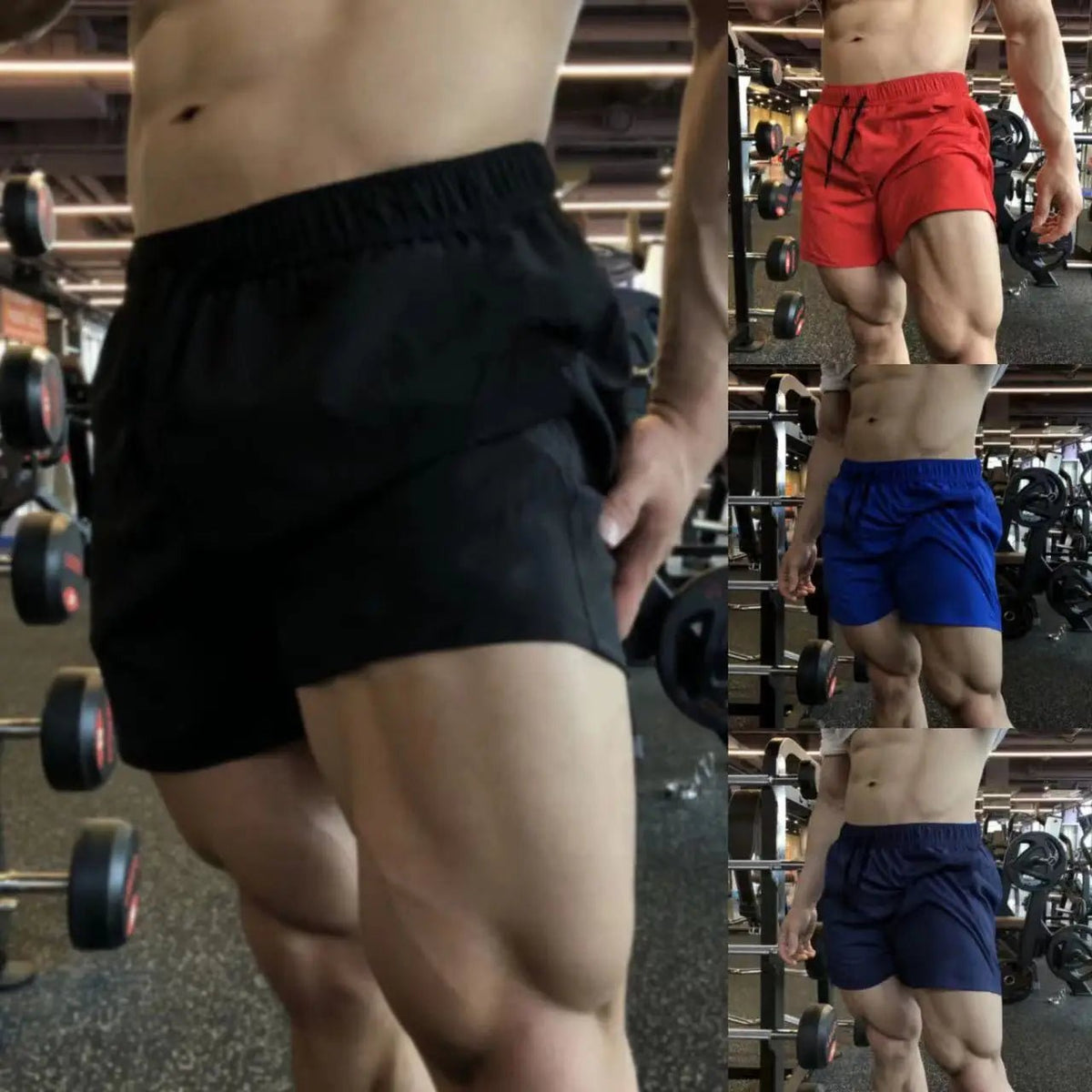 SaneShoppe - Men Sport Shorts Summer Sportswear Beach Jogging Short Pants Training Shorts Men Basketball Clothing Gym Fitness Running Bottoms