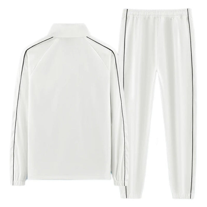 SaneShoppe - Men Tracksuit Casual Joggers Suit Sportswear Jackets And Pants 2 Piece Sets New Male Spring Autumn Running Sports Suit