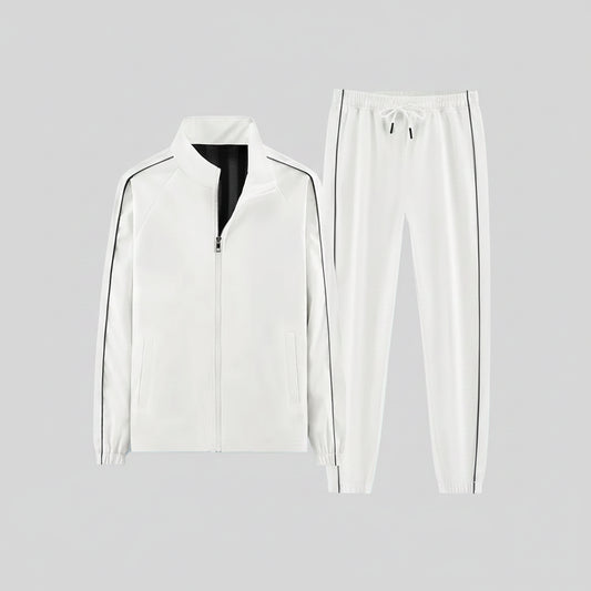 SaneShoppe-Men's Casual Tracksuit Set Spring Autumn Sportswear
