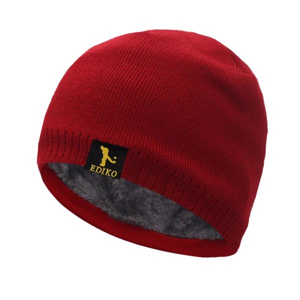 SaneShoppe - Men Winter Hats For Men Women Knitted Hat Beanie Hat Cap Fur Skullies Beanies шапка мужская Homme Skull Gorro шапка Bonnet Caps