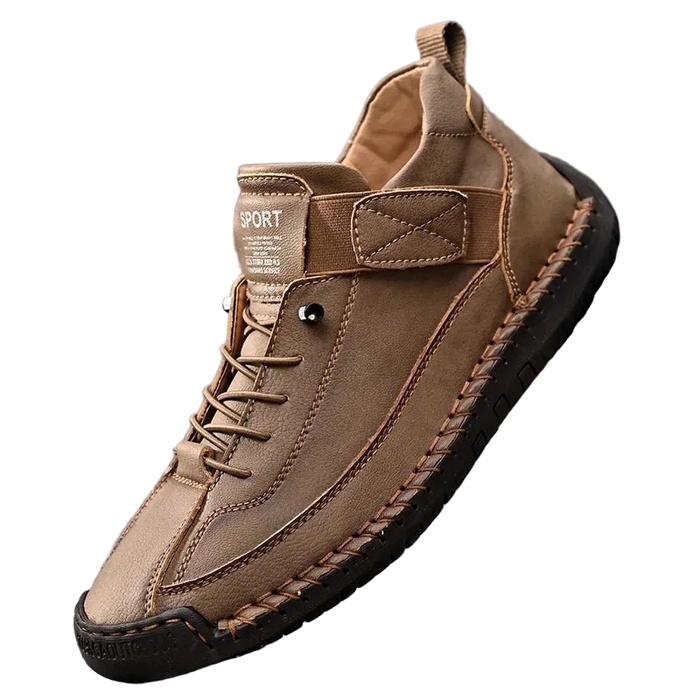 SaneShoppe - Men's Handmade Casual Shoes Low - Top Fashionable Comfortable All - Season Large Size Men's Footwear