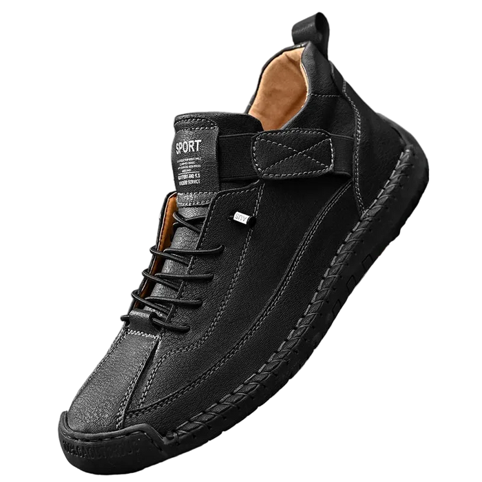 SaneShoppe - Men's Handmade Casual Shoes Low - Top Fashionable Comfortable All - Season Large Size Men's Footwear