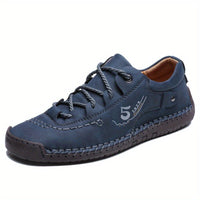 SaneShoppe - Men's Handmade Stitching Casual Shoes Flats Outdoor Walking Sneakers