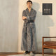 Men Gray Robe