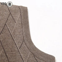 SaneShoppe - Men's Thickened Casual Sweater Tank Top Autumn and Winter Warm Men's V - neck Tank Top