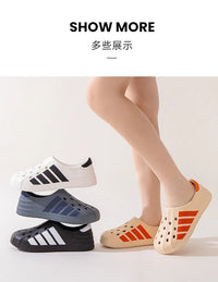 SaneShoppe - Men's Women's Slippers Summer Breathable Sandals Non Slip Outdoor Couples Shoes EVA Home Orginal Thick Shoes Fashion Beach Soft