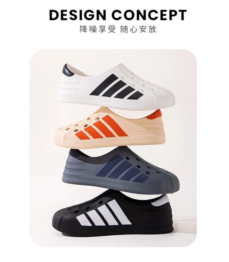 SaneShoppe - Men's Women's Slippers Summer Breathable Sandals Non Slip Outdoor Couples Shoes EVA Home Orginal Thick Shoes Fashion Beach Soft