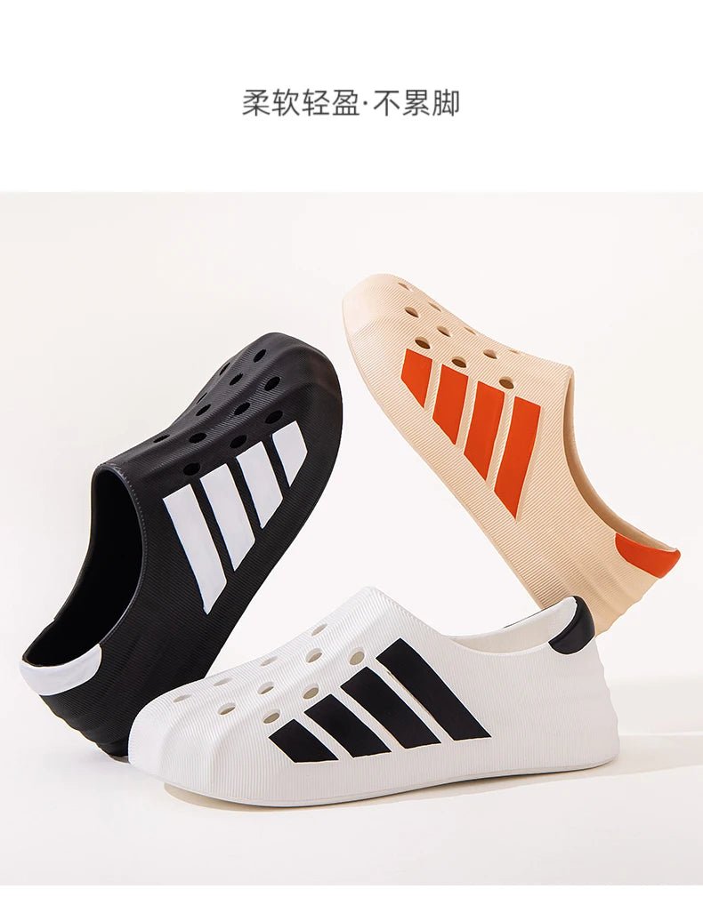 SaneShoppe - Men's Women's Slippers Summer Breathable Sandals Non Slip Outdoor Couples Shoes EVA Home Orginal Thick Shoes Fashion Beach Soft