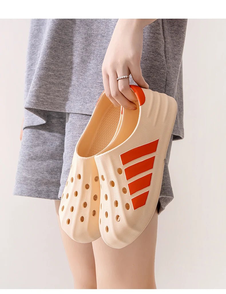 SaneShoppe - Men's Women's Slippers Summer Breathable Sandals Non Slip Outdoor Couples Shoes EVA Home Orginal Thick Shoes Fashion Beach Soft