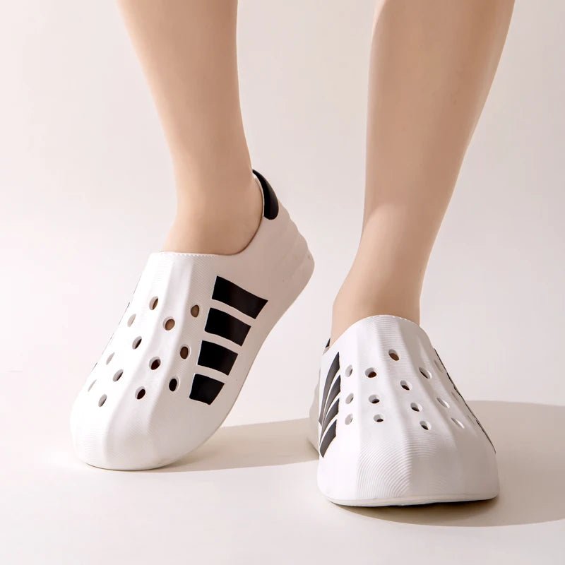 SaneShoppe - Men's Women's Slippers Summer Breathable Sandals Non Slip Outdoor Couples Shoes EVA Home Orginal Thick Shoes Fashion Beach Soft