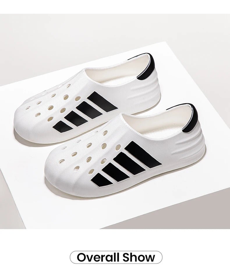 SaneShoppe - Men's Women's Slippers Summer Breathable Sandals Non Slip Outdoor Couples Shoes EVA Home Orginal Thick Shoes Fashion Beach Soft