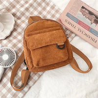 SaneShoppe - Mini Backpack Square Bag Korean Version Fashionable Sweet Shoulder Bag Female's Schoolbag Stylish Simple Crossbody Bag Casual