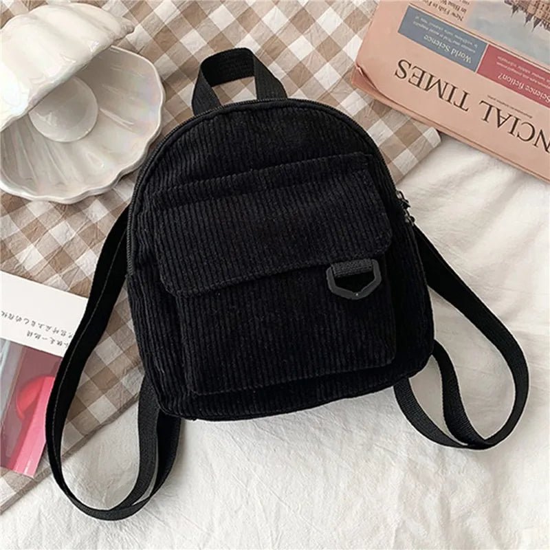 SaneShoppe - Mini Backpack Square Bag Korean Version Fashionable Sweet Shoulder Bag Female's Schoolbag Stylish Simple Crossbody Bag Casual
