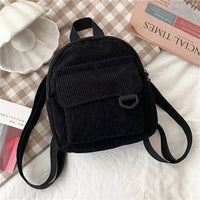 SaneShoppe - Mini Backpack Square Bag Korean Version Fashionable Sweet Shoulder Bag Female's Schoolbag Stylish Simple Crossbody Bag Casual